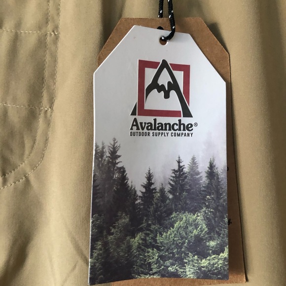 Flannel lined Tan Chinos & Khakis 36x30 relaxed fit travel ready by Avalanche. - Picture 8 of 15